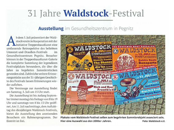 31 Jahre Waldstock-Festival – Blickpunkt Pegnitz – Juni 2025