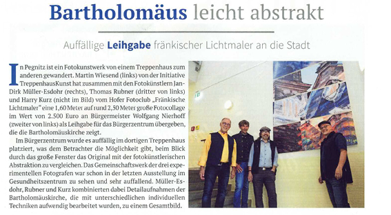 Bartholomäus leicht abstrakt – Blickpunkt Pegnitz – November 2024