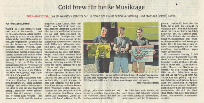 Cold brew für heiße Musiktage – Nordbayerische Nachrichten