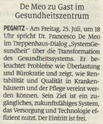 De Meo zu Gast im Gesundheitszentrum – Nordbayerische Nachrichten