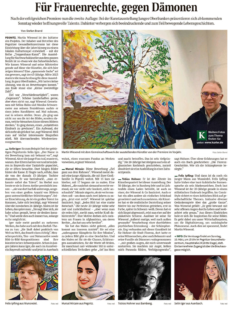 Für Frauenrechte, gegen Dämonen – Nordbayerischer Kurier