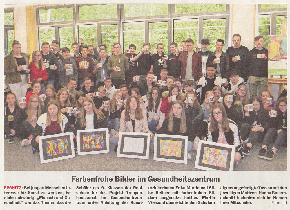 Farbenfrohe Bilder im Gesundheitszentrum – Nordbayerischer Kurier / Nordbayerische Nachrichten Farbenfrohe Bilder im Gesundheitszentrum – Nordbayerischer Kurier / Nordbayerische Nachrichten