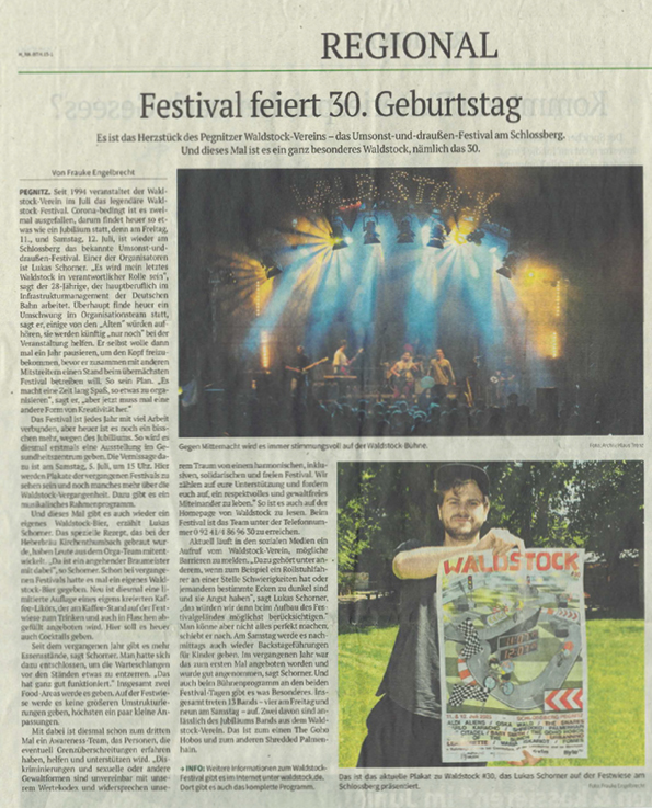 Festival feiert 30. Geburtstag – Nordbayerischer Kurier