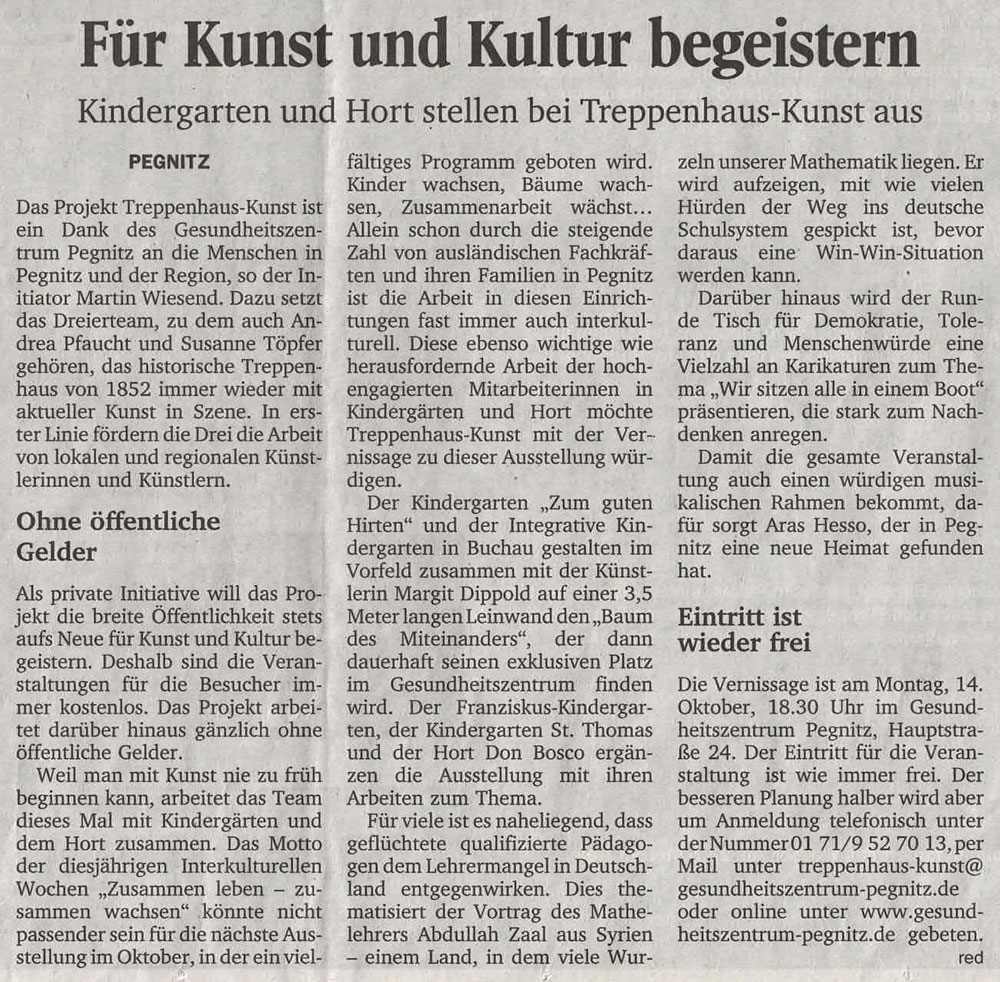 Für Kunst und Kultur begeistern – Nordbayerischer Kurier / Nordbayerische Nachrichten Für Kunst und Kultur begeistern – Nordbayerischer Kurier / Nordbayerische Nachrichten
