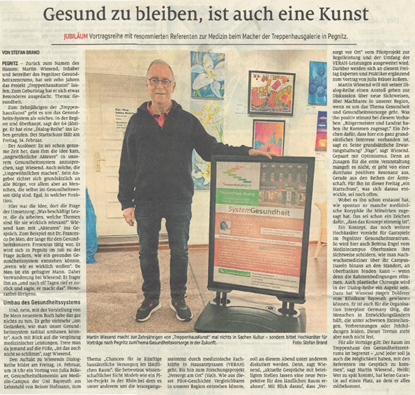 Gesund zu bleiben, ist auch eine Kunst – Nordbayerische Nachrichten