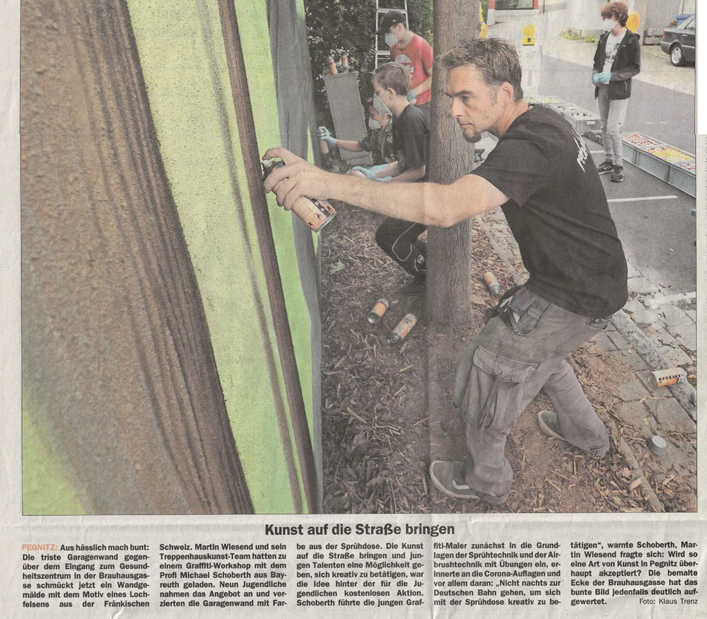 Kunst auf die Straße bringen – Nordbayerischer Kurier / Nordbayerische Nachrichten Kunst auf die Straße bringen – Nordbayerischer Kurier / Nordbayerische Nachrichten
