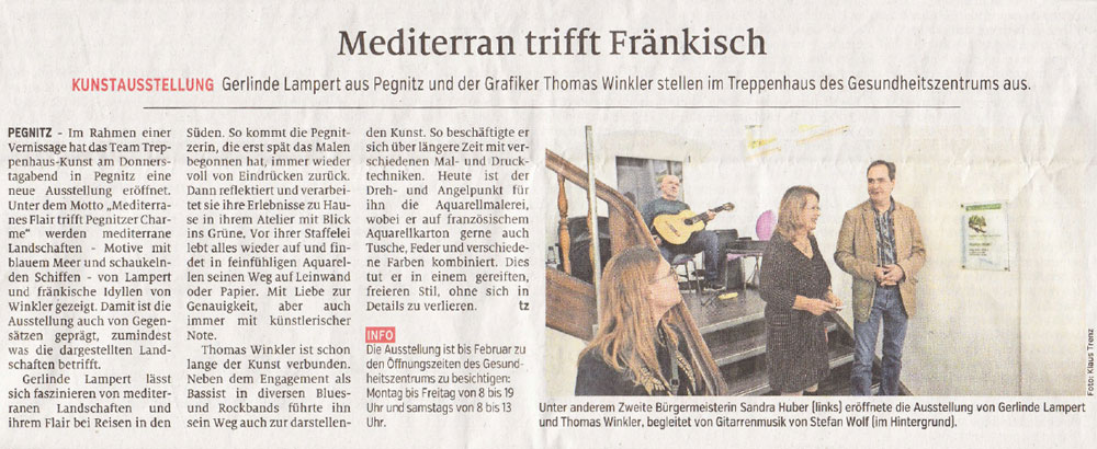 Mediterran trifft Fränkisch – Nordbayerische Nachrichten