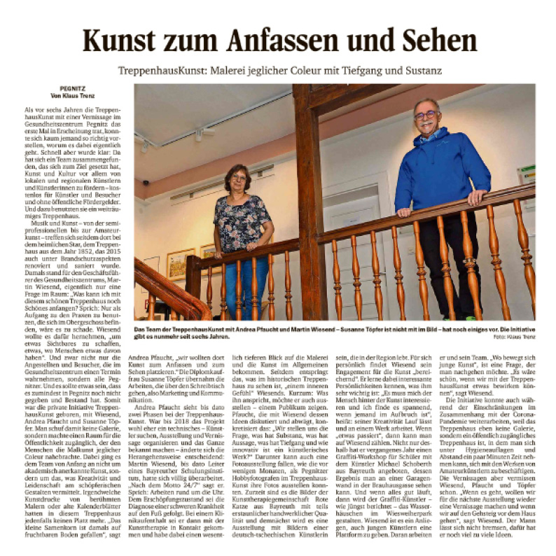 Kunst zum Anfassen und Sehen