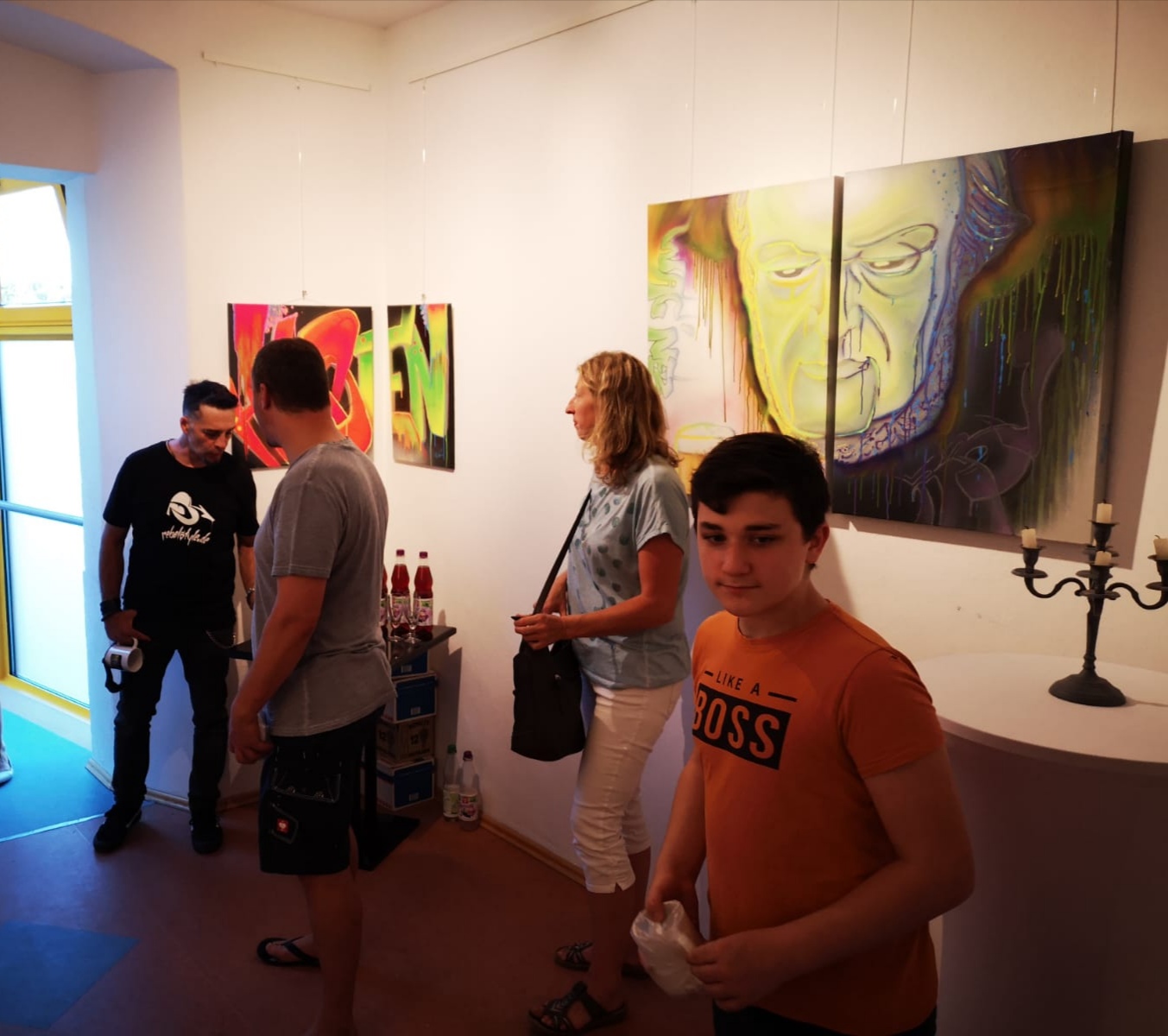 Ausstellung: Intermezzo: Graffiti – Von Probieren bis Profi – Gemeinschaftsausstellung von Graffiti-Künstler „Rebel“ Michael Schoberth und der Graf-Botho-Schule Pottenstein – 30. Juli 2020 Ausstellung: Intermezzo: Graffiti – Von Probieren bis Profi – Gemeinschaftsausstellung von Graffiti-Künstler „Rebel“ Michael Schoberth und der Graf-Botho-Schule Pottenstein – 30. Juli 2020