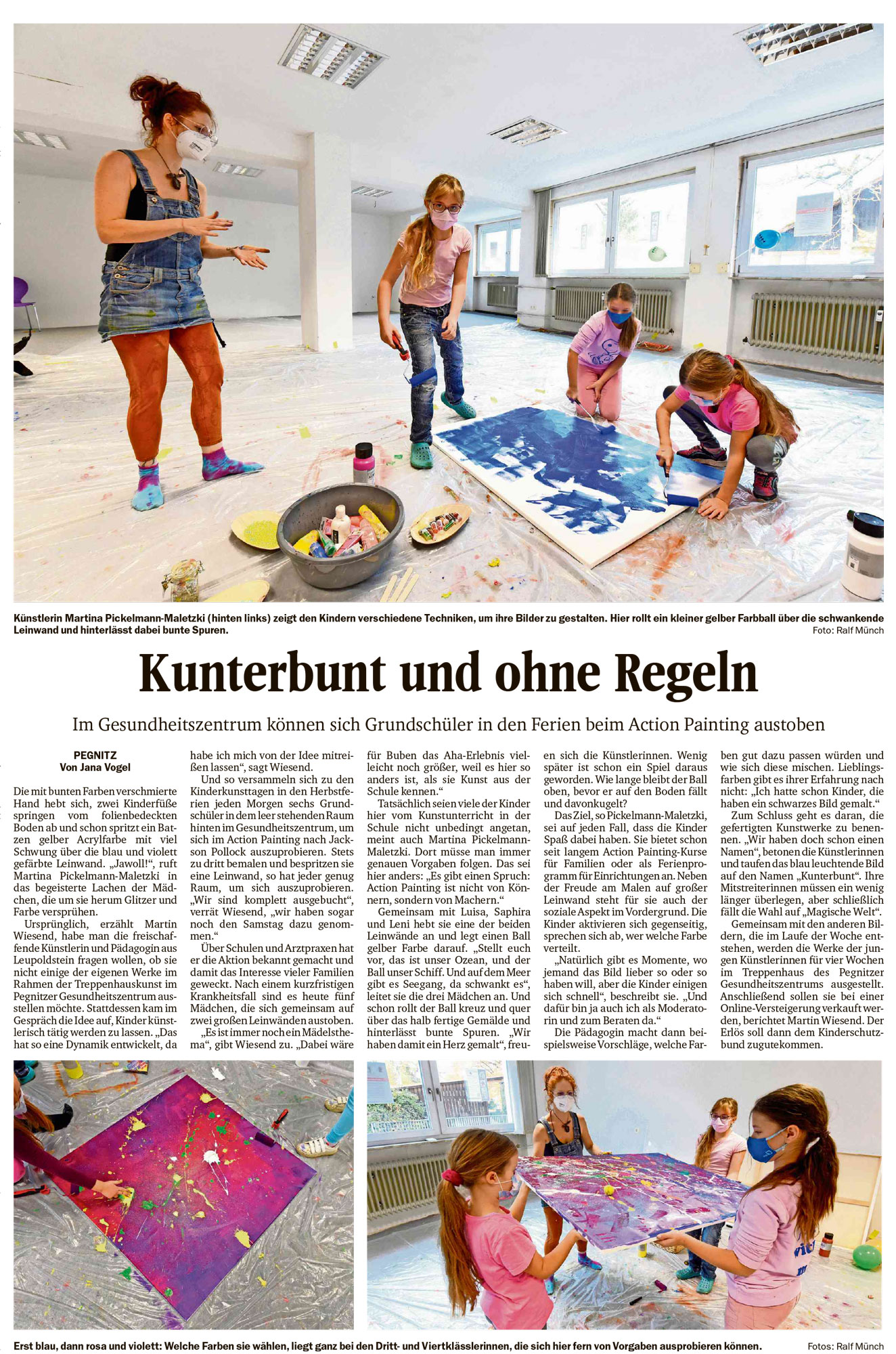 Kunterbunt und ohne Regeln - Nordbayerischer Kurier