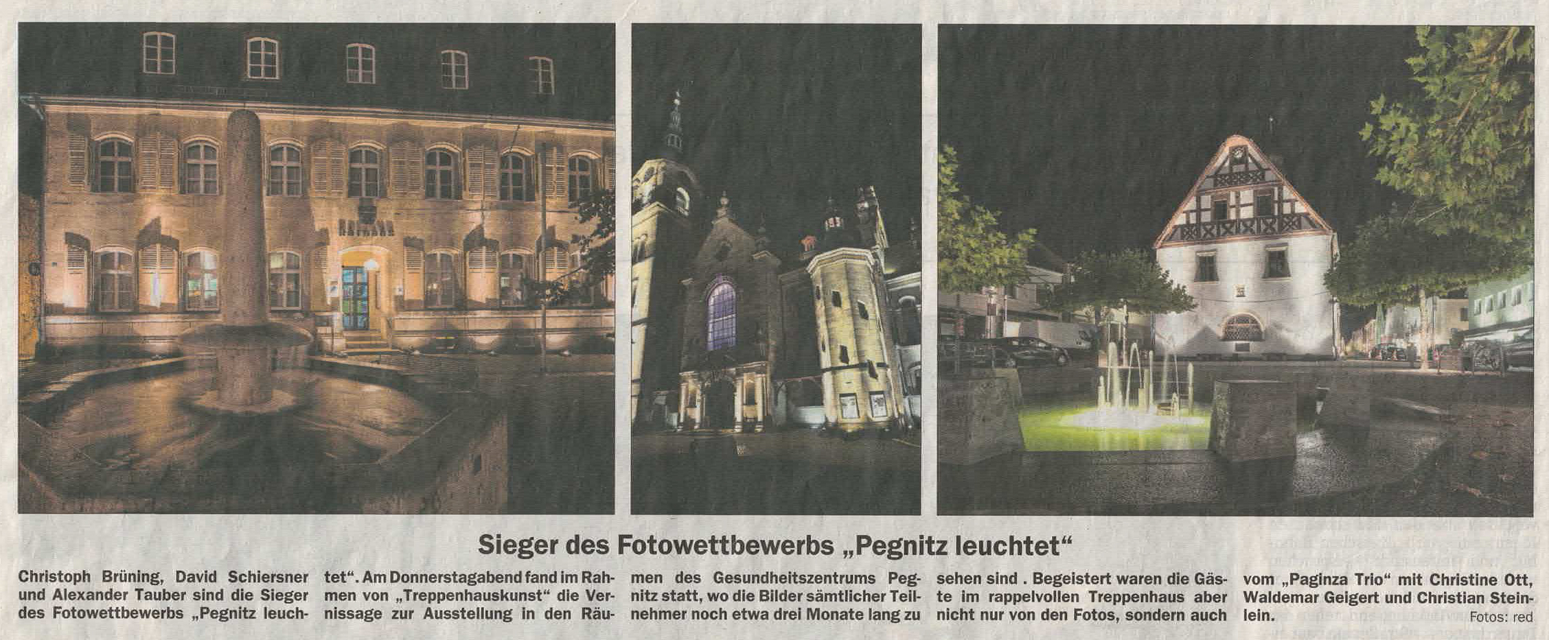 Sieger des Fotowettbewerbs "Pegnitz leuchtet" – Nordbayerischer Kurier / Nordbayerische Nachrichten Sieger des Fotowettbewerbs "Pegnitz leuchtet" – Nordbayerischer Kurier / Nordbayerische Nachrichten